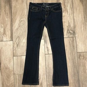 Antique Rivet flare jeans